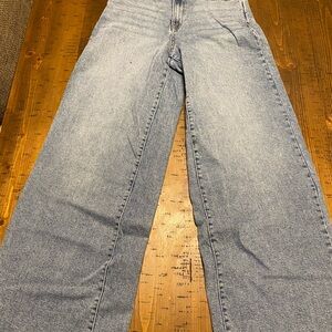 DKNY Denim Blue Wide Leg Jeans